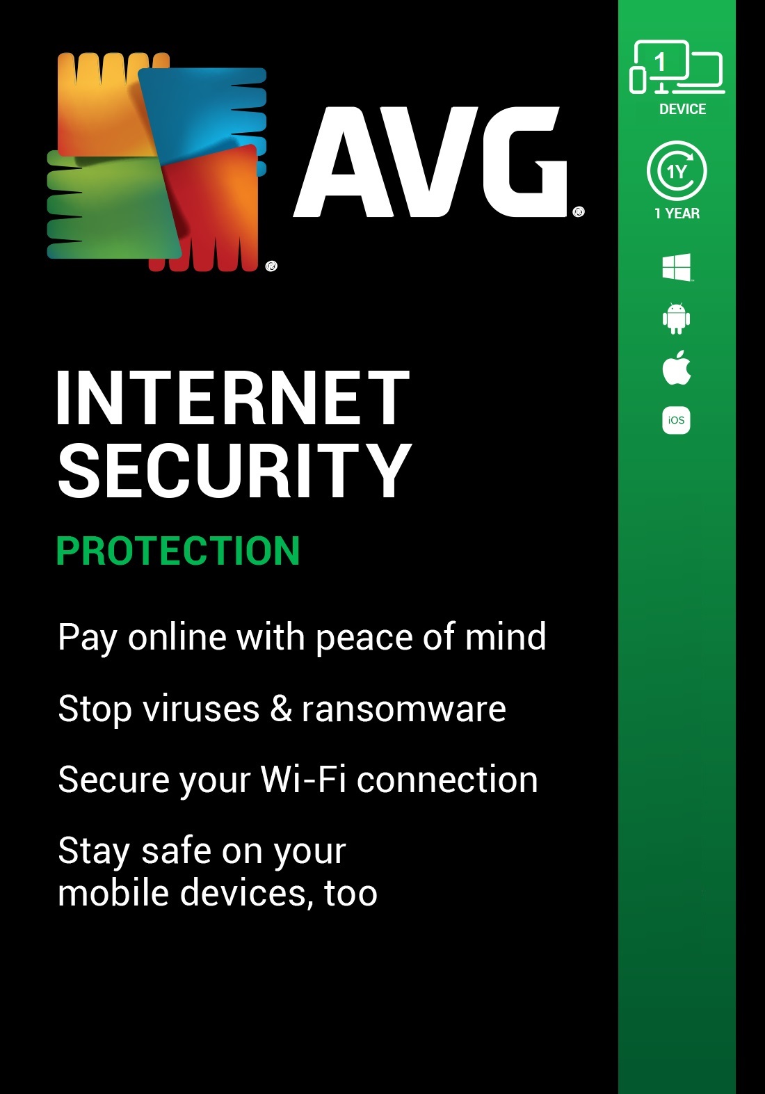 AVG Internet Security 2026, 10 Devices, 1 Year (DOWNLOAD VERSION BY EMAIL)
