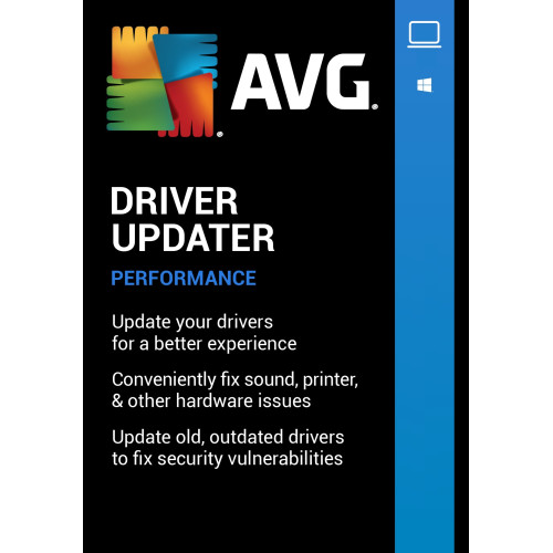 AVG Driver Updater 2026, 3 PCs, 1 Year (DOWNLOAD VERSION BY EMAIL)