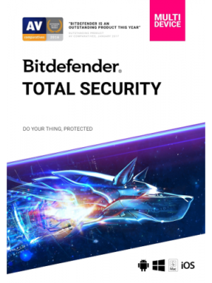 Bitdefender TOTAL SECURITY 2026, 10 Devices | 1 Year DOWNLOAD VERSION (UK Only)