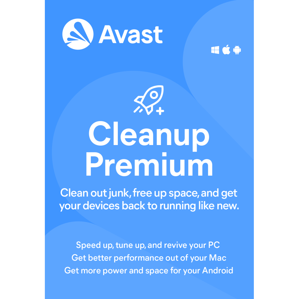 Avast Cleanup Premium 2026, 10 Multi-Devices, 1 Year (DOWNLOAD VERSION BY EMAIL)