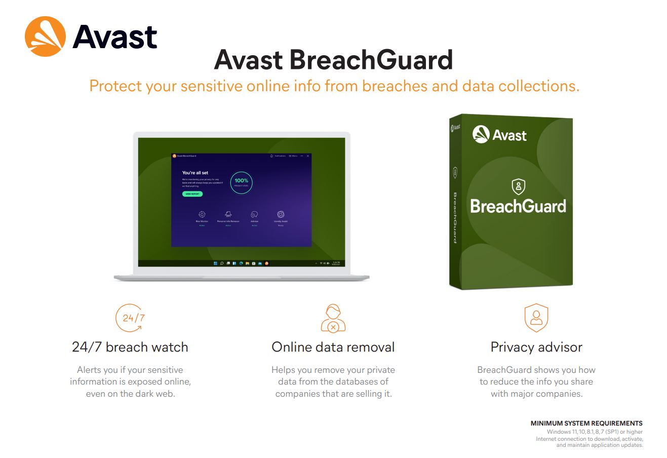 Avast BreachGuard 2026, 3 PCs, 1 Year (DOWNLOAD VERSION BY EMAIL) - Image 2