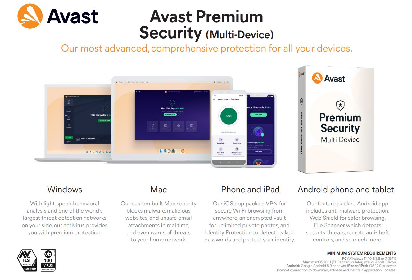 Avast Premium Security 2026, 10 Devices, 1 Year (DOWNLOAD VERSION BY EMAIL) - Image 2